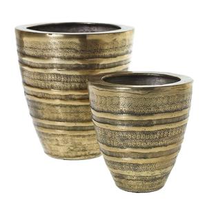 Nuevo Florero de Aluminio Plateado de Alta Calidad con Diseño de Coral Hecho a Mano, Medio Florero en Venta - Product Image 3