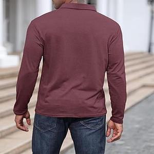 Qualité 100% coton à manches courtes respirant travail uniforme blanc Golf polos affaires plaine Polo Shirtmade par robe de sport - Product Image 4