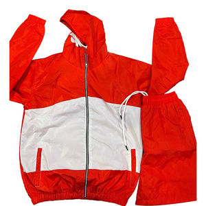 Luxury Custom <b>Men's</b> Summer Two-Piece Set Breathable Printed Windbreaker and <b>Shorts</b> Customizable Hoodies and <b>shorts</b> Outfit <b>Men's</b> - Product Image 5