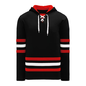Nouveau design, sweat à capuche de hockey sur glace 100% polyester sublimé, vêtements de sport personnalisés pour équipe, respirant, séchage rapide, écologique, pour homme adulte, 220g - Product Image 5