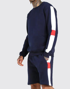 Conjunto de Camiseta y Pantalones Cortos de Verano para Hombre, Algodón, Deportivo, con Bolsillos Tipo Cargo, Servicio OEM ODM - Product Image 4