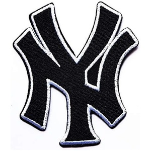 New York Custom Embroidered Canvas Patches Iron-On Garments Accessories PVC Sew Rubber Patch <b>Sequins</b> Exclusive Inspired Design - Product Image 1