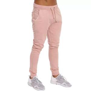 Pantalones Deportivos de Forro Polar de Poliéster con Logotipo Personalizado OEM, Pantalones de Gimnasio con Cintura Elástica para Hombre, Pantalones Lavados - Product Image 6