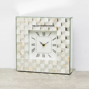 Nuevo estilo, soporte de Metal, sala de estar, dormitorio, mesa decorativa, reloj, forma redonda, productos de venta caliente - Product Image 4