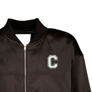 Meilleures ventes Offre Spéciale veste en satin à logo personnalisé à vendre Meilleures ventes Vestes en satin pour femmes sur mesure - Product Image 4