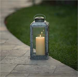 Portavelas de hierro gris antiguo, elegante, hecho en India, para decoración del hogar, hotel, restaurante, bodas, oficina, el más vendido. - Product Image 4