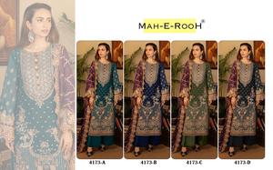 La collection spéciale Eid la plus vendue costume pakistanais lourd avec séquences brodées au meilleur prix - Product Image 6