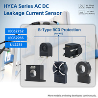Transformateur de capteur de courant de type HEYI HYCA B dans un boîtier mural électronique EV chargeur IEC62955