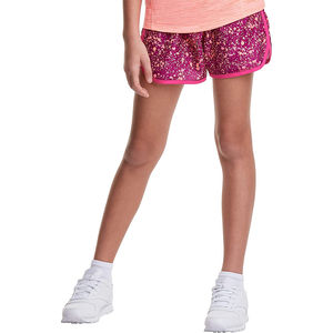 96% Nylon 4% Spandex True Fit pantalones cortos de cintura alta para mujer con bolsillo oculto forro transpirable y diseño transpirable oculto - Product Image 1