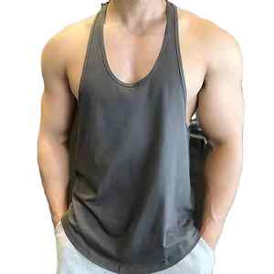 Camisetas sin mangas para hombre, deportes transpirables sin mangas, entrenamiento de gimnasio, ropa deportiva de secado rápido, entrenamiento informal, ajuste muscular, moda de verano - Product Image 3