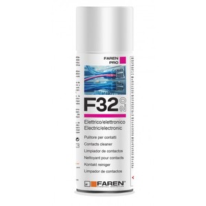 Spray detergente per contatti a secco F32 400 ml. (Faren 1AP003) - Product Image 1