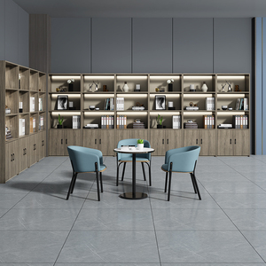 Modern Modular Industrial-Style Melamine No <b>Drawers</b> <b>Office</b> File Cabinet for Commercial Use Home Hospital School - Product Image 5