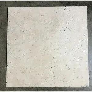 Caja de azulejos de travertino marrón de 12x12 DE 5 T-51 para pisos de pared interior y exterior y remodelación de piso Aplicación de pared contra salpicaduras - Product Image 1