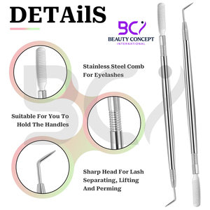 2 Pieces Lash Lift Tool With Comb Use for for Separating Lashes Perming Tinting Make Your Own Eyelash Lifting Tools - Product Image 5
