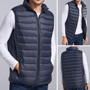 Hot Sale New Fashion Men's Padded Down <b>Puffer</b> Vest High Quality Super Warm Thick Winter <b>Jacket</b> Breathable With Best OEM - Product Image 6