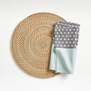 Eco-friendly Natural <b>Rattan</b> Minimalist Customized Size Decorative Charger Wholesaler Manufacture Table Dinner <b>Placemats</b> Carton - Product Image 1