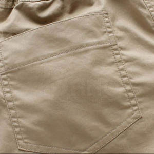 Pantalones cortos informales para hombre de calidad premium 100% algodón Venta caliente Nuevo estilo Color sólido Hecho en alta calidad - Product Image 6