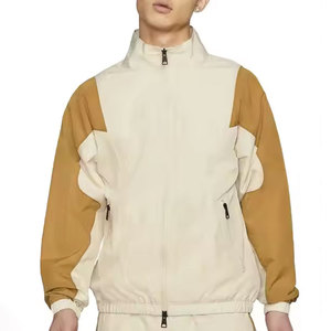 Veste de pêche coupe-vent respirante, survêtement pour homme, tissé, léger, imprimé, patchwork personnalisé, coupe-vent régulier, printemps - Product Image 2