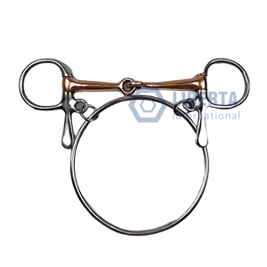 Venta caliente Herramientas de equitación ecuestre Snaffle Horse Bit Horse Snaffle Bit Acero inoxidable Horse Mouth Snaffle Bits Equine Vets - Product Image 1