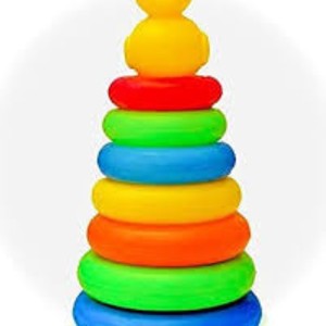 Colonnes de forme géométrique en bois pour enfants ours lapin éducation précoce Montessori jouets de tri et d'empilage en bois - Product Image 4