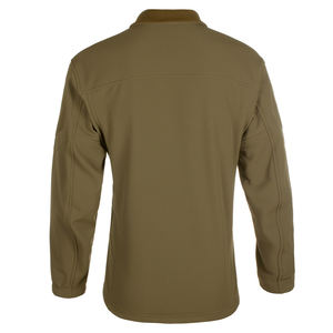 Chaqueta Softshell de Invierno Personalizada al por Mayor, Tallas Grandes, Forro Polar de Poliéster, Cuello Alto, Múltiples Bolsillos, Diseños Frontales, OEM, Resistente al Viento - Product Image 2