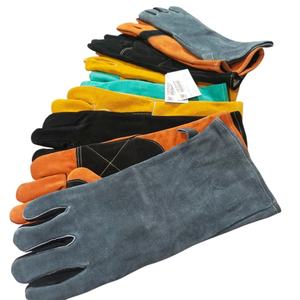 Guantes de Barbacoa ISONZ, Resistentes al Calor, a los Cortes, Antideslizantes y a los Impactos, con Forro de Algodón de 14 Pulgadas, Nivel de Protección 2 - Product Image 2