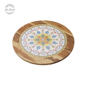 Plato de Servir de Bambú Premium con Diseño Ovalado, Acabado Liso, Opción Ecológica y Duradera para Mesa de Comedor y Decoración del Hogar - Product Image 6