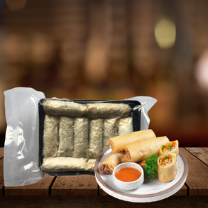 Rouleaux de printemps végétariens de haute qualité Ingrédients frais Style surgelé entièrement nutritif prêt pour l'exportation du fabricant du Vietnam - Product Image 4