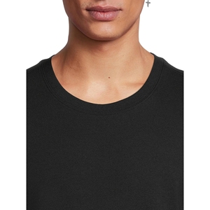 Débardeur noir Optimum Mobility pour homme, respirant, séchage rapide, coton/polyester écologique, emmanchures larges pour la gym, le sport et l'entraînement - Product Image 5