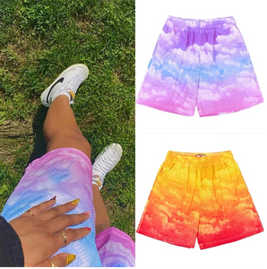 กางเกงบาสเก็ตบอลผ้าแคนวาสลำลองสำหรับผู้ชายขายส่ง ผ้าสแปนเด็กซ์/คอตตอนแบบกำหนดเอง เป็นมิตรกับสิ่งแวดล้อม แห้งเร็ว พิมพ์ลายซิลค์สกรีน - Product Image 2