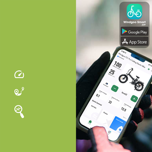 Patinete Eléctrico Plegable Windgoo F21 Pro - Autonomía de 70 km, Velocidad Máxima de 25 km/h, 100% Legal para Circular por la Calle - Product Image 5