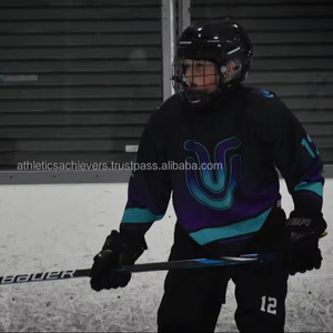 Maillots de hockey sur glace d'équipe personnalisés de haute qualité pour hommes et femmes Meilleure sélection de costumes d'équipe élégants - Product Image 2