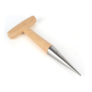 Hand Dibber <b>Garden</b> <b>Tools</b> with Wooden Handle <b>Garden</b> Hole <b>Tool</b> for Outdoor Loosen Migration Planting Seeds Bulbs and Plants - Product Image 1