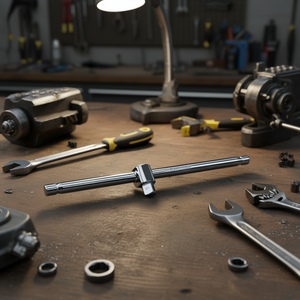 Presa Quadrata Maschio da 3/4'' con Perno Scorrevole Cromato - Product Image 3