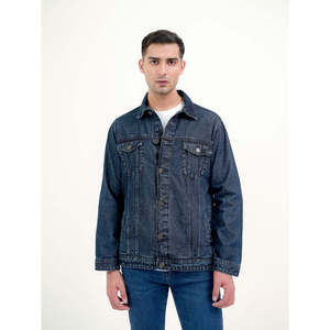 <b>Custom</b> logo KORONIS Casual <b>Denim</b> <b>Jacket</b> with Button Decoration - Product Image 2
