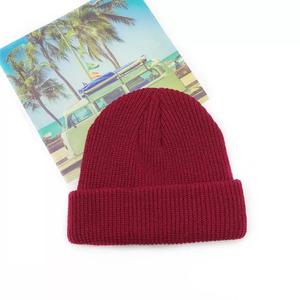 หมวกบีนนี่ถักไหมพรมสำหรับผู้หญิงหมวกบีนนี่ผ้าถักแบบนุ่มให้ความอบอุ่นสำหรับฤดูหนาวสินค้ามาใหม่ - Product Image 3