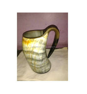 Tasse à thème en bois et corne de styliste, meilleur décor d'intérieur, conception de matériau Unique avec couleur naturelle, tasse à boire hautement conçue - Product Image 4