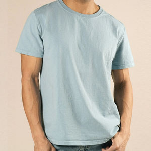 Camisetas de Algodón 100% para Hombre, Camiseta de Verano de Manga Corta con Cuello Redondo, Camiseta Personalizada, Camisetas Lisas - Product Image 4