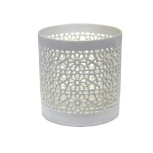 Portavelas Votivo de Hierro Metálico con Acabado Dorado, Diseño Elegante para Decoración del Hogar, Eventos Interiores y Exteriores y Bodas - Product Image 5