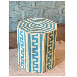 Tabouret console moderne en incrustation d'os pour le restaurant à domicile à forte demande dans la chambre à coucher pour le salon Fabricant de gros - Product Image 1