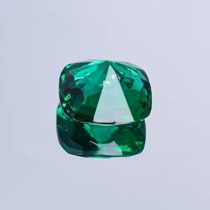 Color expansivo Zambia Esmeralda Piedra preciosa forma Octágono para pendiente Piedra preciosa suelta Tamaño calibrado Piedra preciosa para hacer joyería - Product Image 2