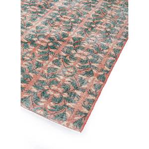 Alfombra de Lana Anudada a Mano de Gran Tamaño, Diseño Abstracto Rojo y Naranja, para Sala de Estar, Pasillo, Rectangular, Modelo Pae-2818 - Product Image 2
