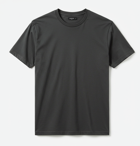 เสื้อเชิ้ตยีนส์ผ้าไหม/ผ้าฝ้ายคุณภาพสูง แขนสั้น ทรงลำลอง แบบ unisex ติดกระดุม ผ้าไม่ทอ ซักแล้ว น้ำหนัก 200 กรัม แห้งเร็ว - Product Image 4