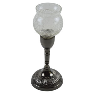 <b>Candle</b> <b>Holder</b> Plated Finishing Design Single Arm <b>Candle</b> Stand and Pillar <b>Holder</b> for Wedding Party Festive and <b>Dinner</b> Decor - Product Image 2