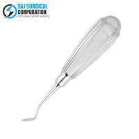 Ensemble d'élévateurs dentaires manuels en acier inoxydable de qualité supérieure, réutilisables et sûrs pour l'extraction dentaire et les procédures de chirurgie buccale