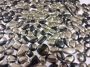 Cabujones de pirita Apache natural de alta calidad al por mayor - Product Image 2