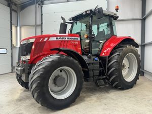 Tractor de Ruedas Massey Ferguson 7770 Usado, 100HP, Tractor Agrícola con Cabina Cerrada, Equipo Agrícola - Product Image 6