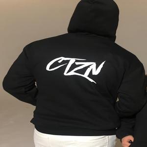 Suéter de gran tamaño con logotipo personalizado 350GSM liso en blanco bordado DTG serigrafía Puff impreso para hombre ropa de calle de invierno sudaderas con capucha - Product Image 2