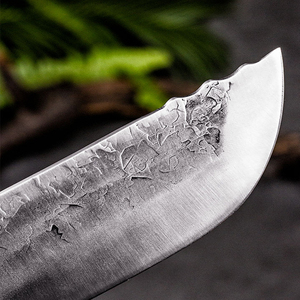 Juego de cuchillos de cocina de acero damasco japonés de 33 capas de cobre y latón AUS10 con mango de resina de palisandro personalizable - Product Image 4