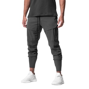 Pantalones de Jogger de primera calidad para hombre, diseño informal bordado, cintura elástica, logotipo personalizado, de algodón suave Base, teñido liso para ropa PK - Product Image 5